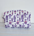Meena Quilted Makeup/ Travel Pouch - Large size
