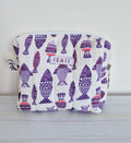 Meena Quilted Makeup/ Travel Pouch - Medium size
