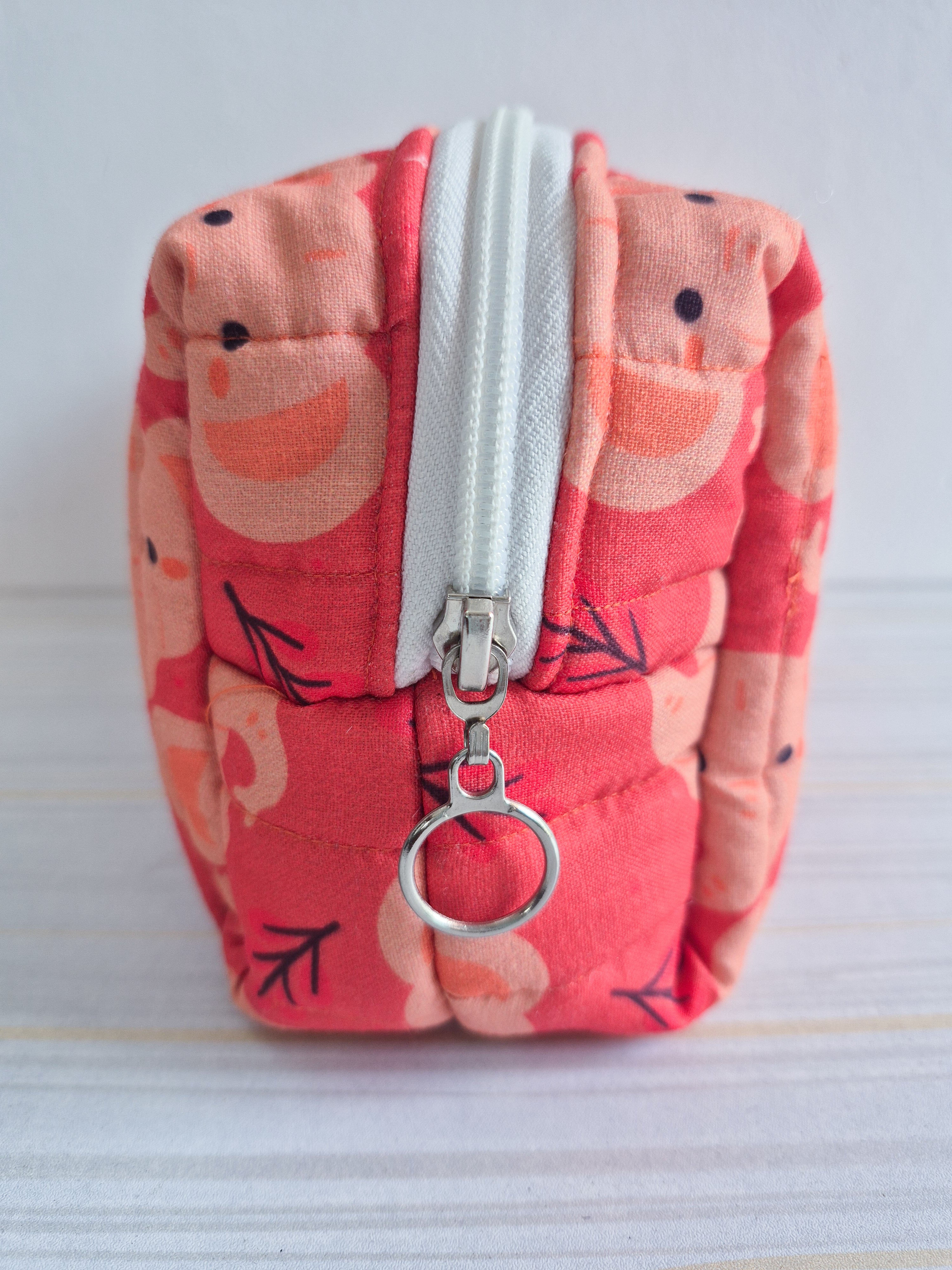 Yaanai Quilted Makeup/ Travel Pouch - Large size